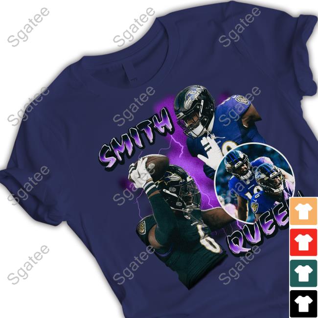 Smith Queen Long Sleeve T Shirt Roquan Smith And Patrick Queen