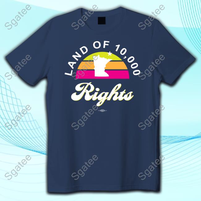 Official Minnesota Dfl Store Land Of 10,000 Rights Sweatshirt Mn Gun Owners Caucus