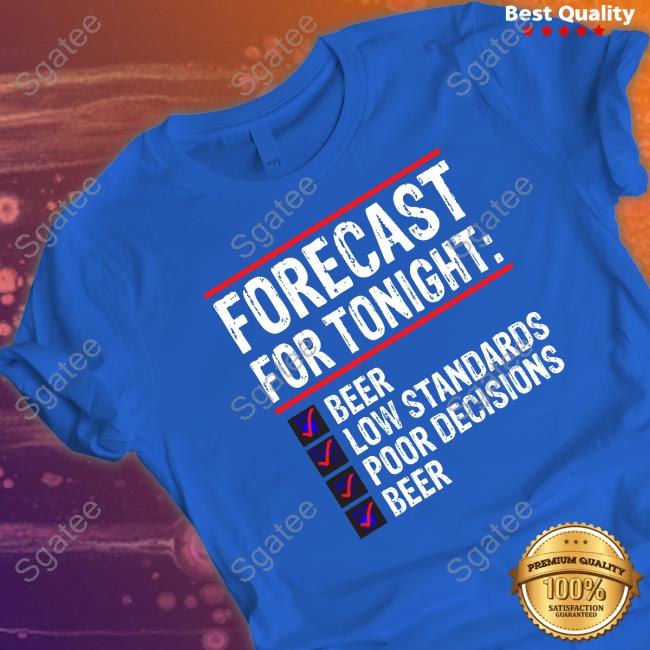Forecast For Tonight Hooded Sweatshirt