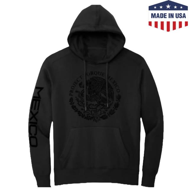 Official Project Torque Clothing Store Black Edition Mexico Crew neck Sweatshirt