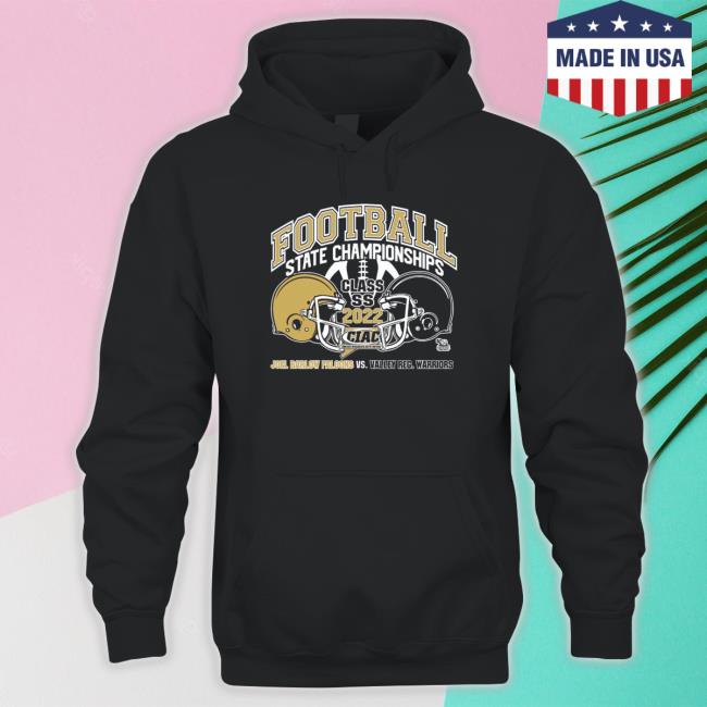 Official Joel Barlow Falcons Vs valley Reg Warriors Football State Championships 2022 Tee Shirts