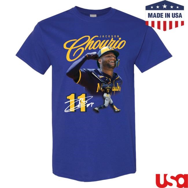 Rep The Wonder Kid Jackson Chourio New T-Shirt