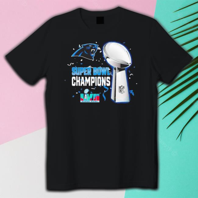 Carolina Panthers Super Bowl Lvii 2023 Champions T- shirt