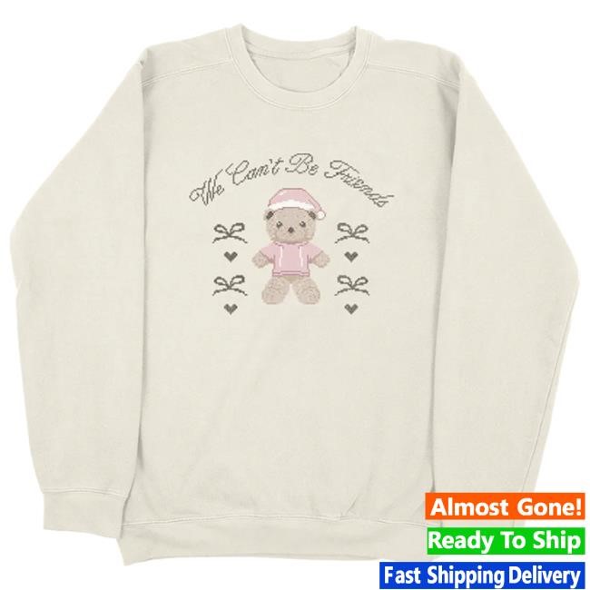 Ariana Grande Holiday Teddy Pullover Crewneck Sweatshirt Ariana Grande Merch Shop