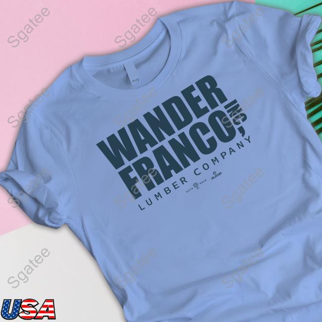 Official Rotowear Merch Wander Franco Lumber Company Tee Shirt