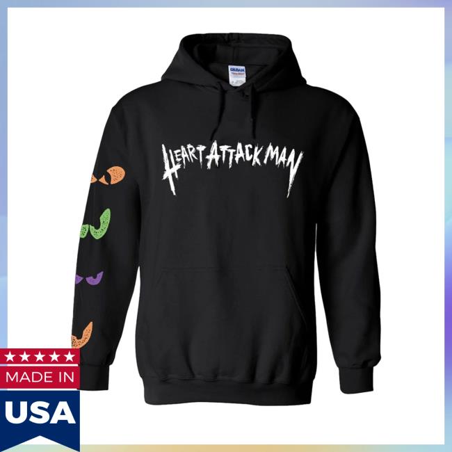 Heart Attack Man Merch Eyes Crewneck Sweatshirt