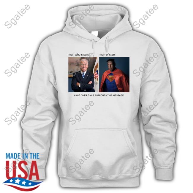 Hang Over Gang Shop Man Of Steel Long Sleeve Tee