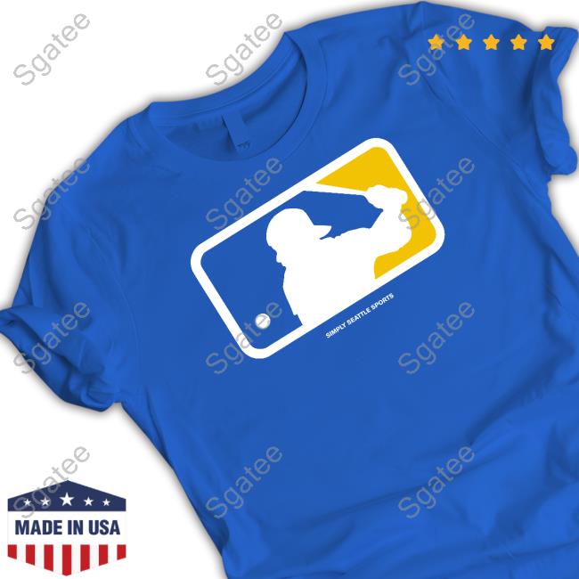Simplyseattle Merch Simply Seattle Sports The Kid Logo Royal Crewneck Sweatshirt
