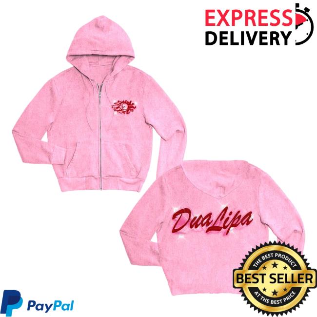 Dua Lipa Clothing Store Shop Sun & Moon Zip Up Hoodies DuaLipa Merch