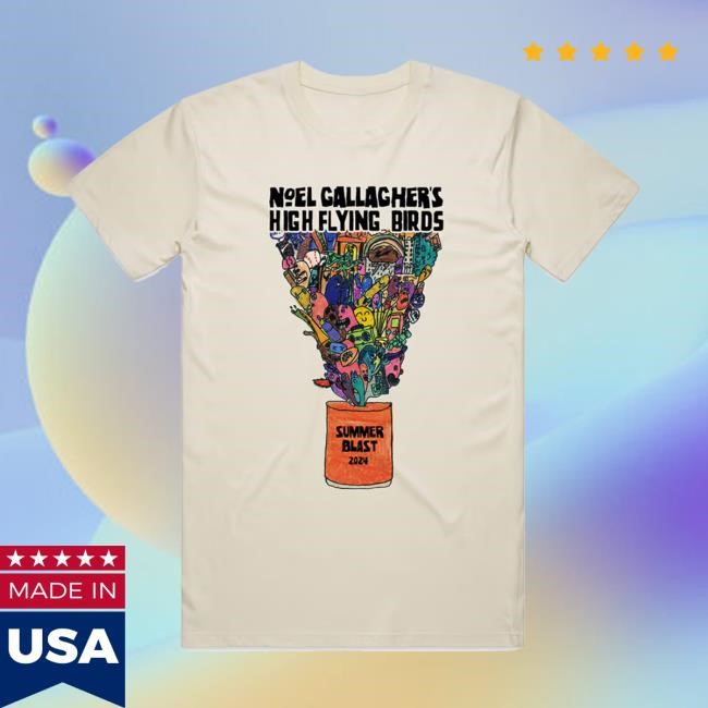 Noel Gallagher's High Flying Birds Official Store - Noel Gallagher's High Flying Birds - 2024 Summer Blast New Tee