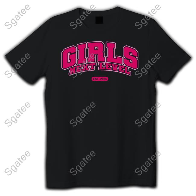 Girls Next Level Merch Girls Next Level Collegiate Tee Shirt