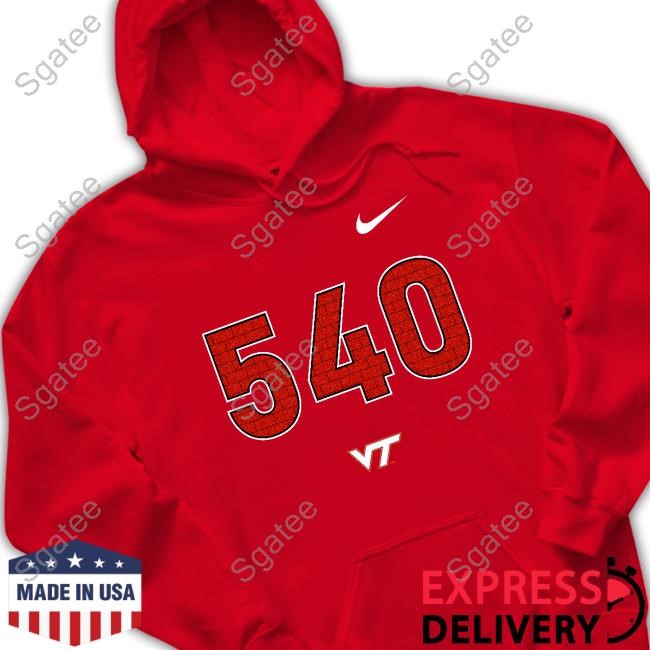 540 T Shirt Virginia Tech Football