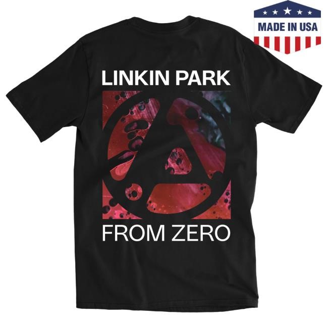 Official Linkin Park Merch Store From Zero Texture Black Shirts Linkin Park Apparel Clothing Shop LinkinPark