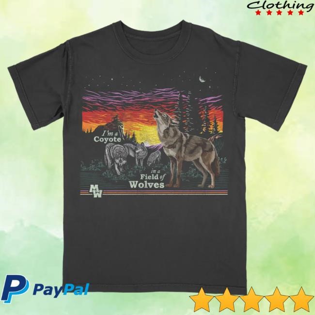 Official Morgan Wallen Merch Store Morgan Wallen Coyote In A Field of Wolves Shirts