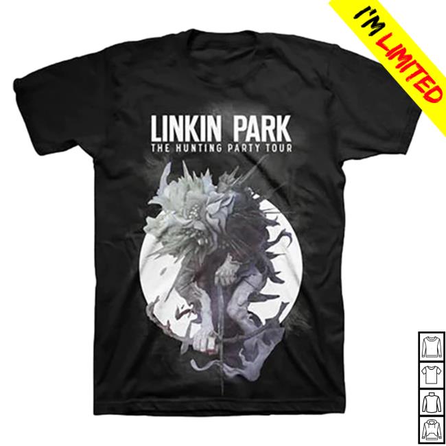 Official Linkin Park Merch Bar Store The Hunting Party Long Sleeve T Shirt MerchBar LinkinPark Apparel Clothing Shop