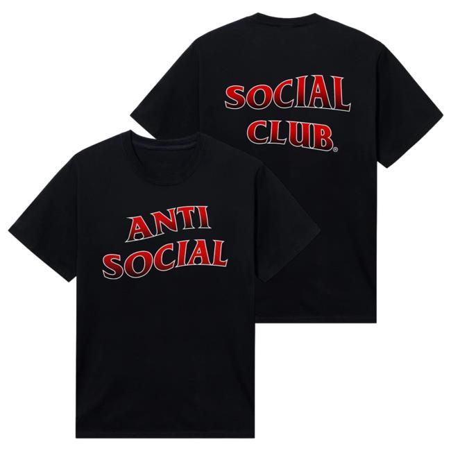 Official Anti Social Social Club Merch Shop Half Games Crewneck Sweatshirt