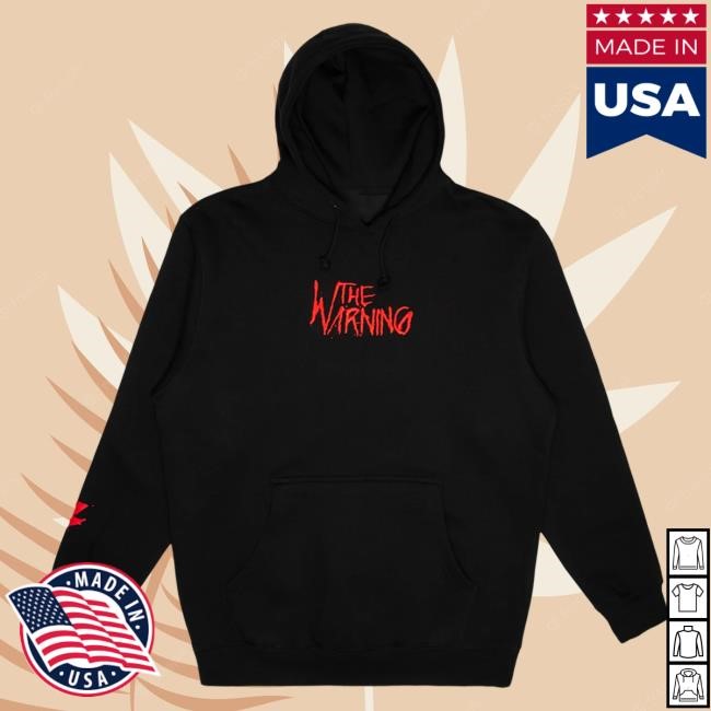 Official The Warning Merch Store The Warning Red Logo Hoodies The Warning Clothing Shop