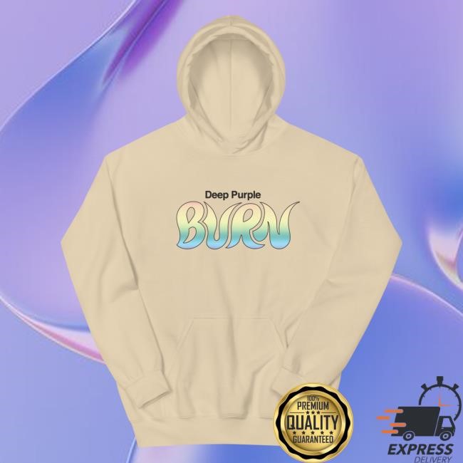 Deep Purple Burn Popover Hoodie