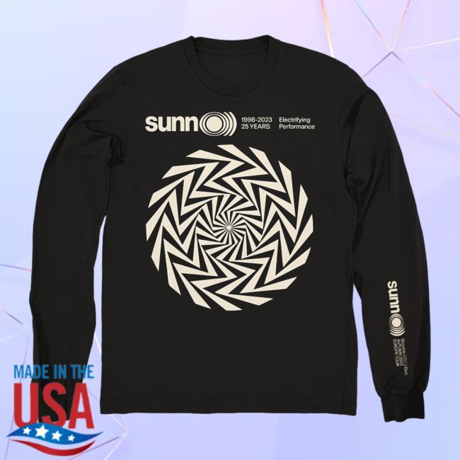 Official Evil Greed Merch Sunn O))) Electrifying Performance Hooded Sweatshirt