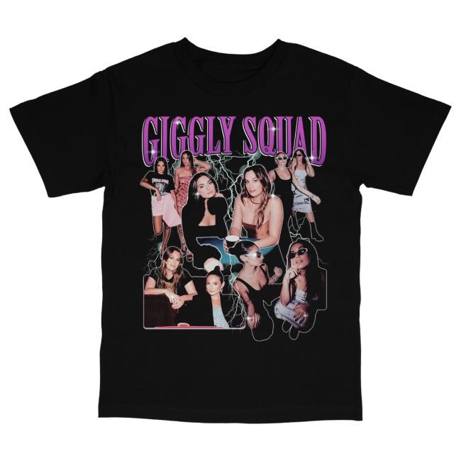 Official Giggly Squad Merch Giggly Squad Club Giggly Tour Shirts (2024 - 2025 Version)