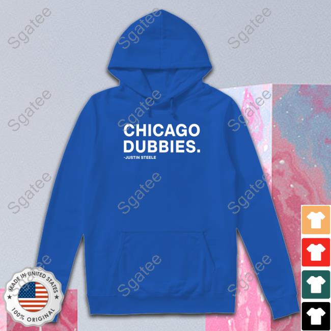 Official Obvious Shirts Chicago Dubbies Justin Steele Shirt