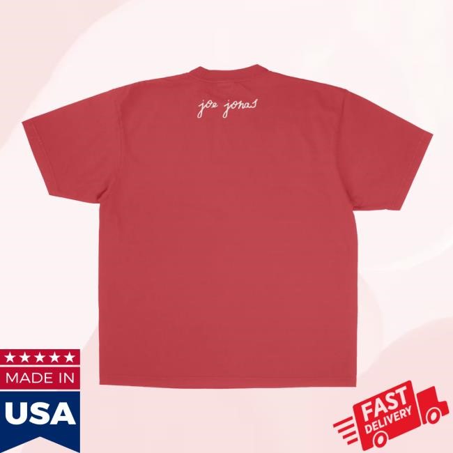 If Lost Return To Joe - Red New Shirt Joe Jonas