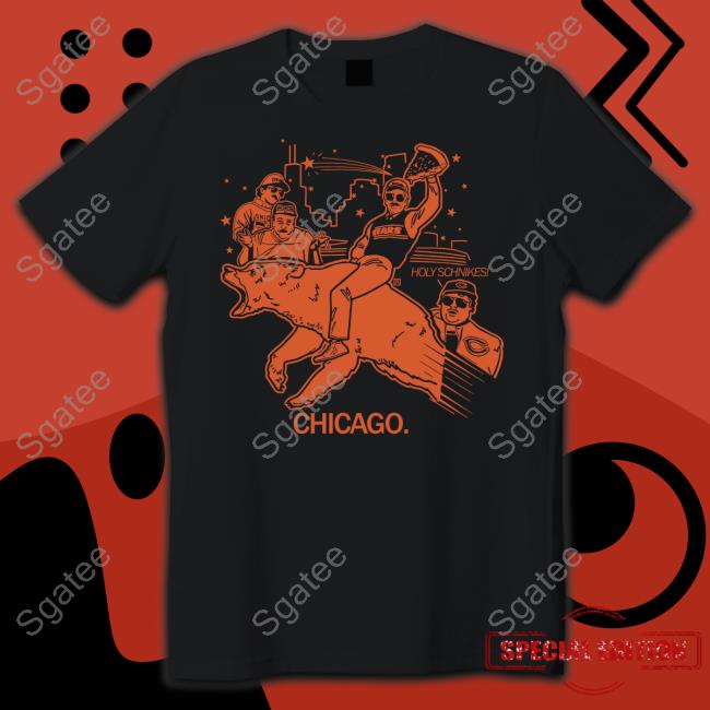 Official Raygun Merch Chicago Holy Schnikes Shirt