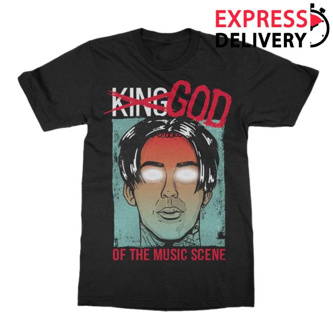 Falling In Reverse Merch King God Of The Music Scene Tees