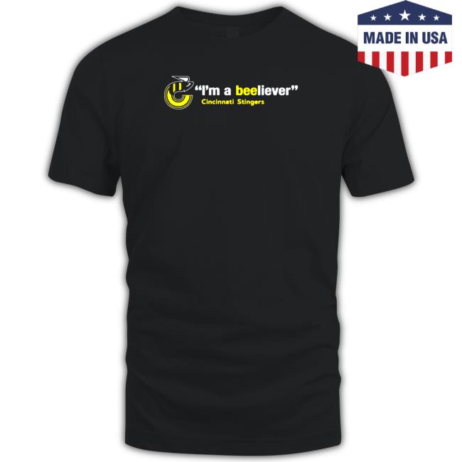 Official Cincinnati Stingers I’m a Beeliever Hoodies