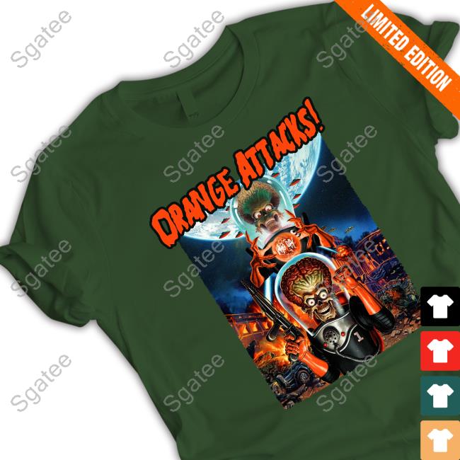 Zimwhodey Merch Orange Attacks T Shirt