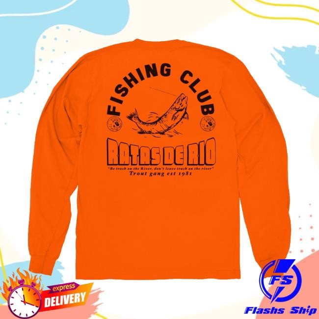 Ratas De Rio Salmon Roe Fishing Club LS Shirt PTM Mercado: Portugal. The Man l Official Store