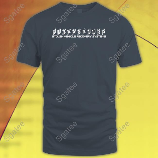Quikrekover Stolen Vehicle Recovery Systems Shirt Jared Padalecki