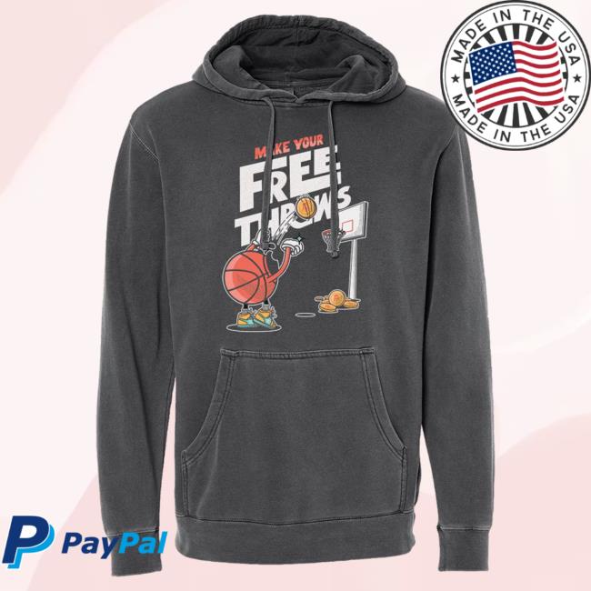 Official Barstool Huskies Merch Store Pardon My Take Make Your Free Throws Graphic Crewneck Barstoolhuskies Apparel Clothing Shop