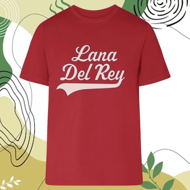 Official Lana Del Rey Merch Store Script Logo Shirts Lana Del Rey Clothing Apparel Shop LanaDelRey