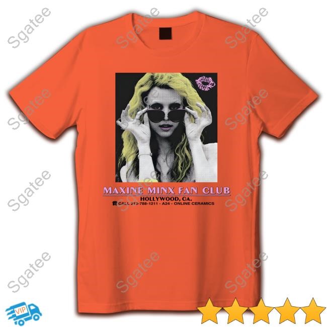 Official Online Ceramics x MaXXXine Maxine Minx Fan Club Top Shirt