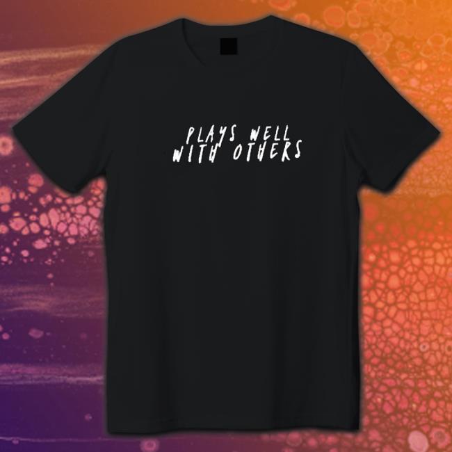 Official Plays Well With Others Zip Up Shirt