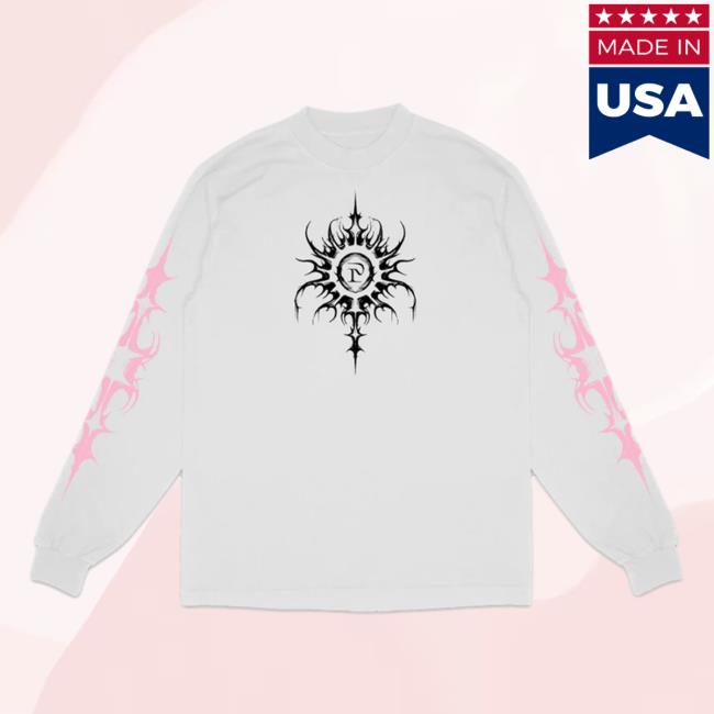 Official Polyphia Sharp White Long Sleeve New Shirt