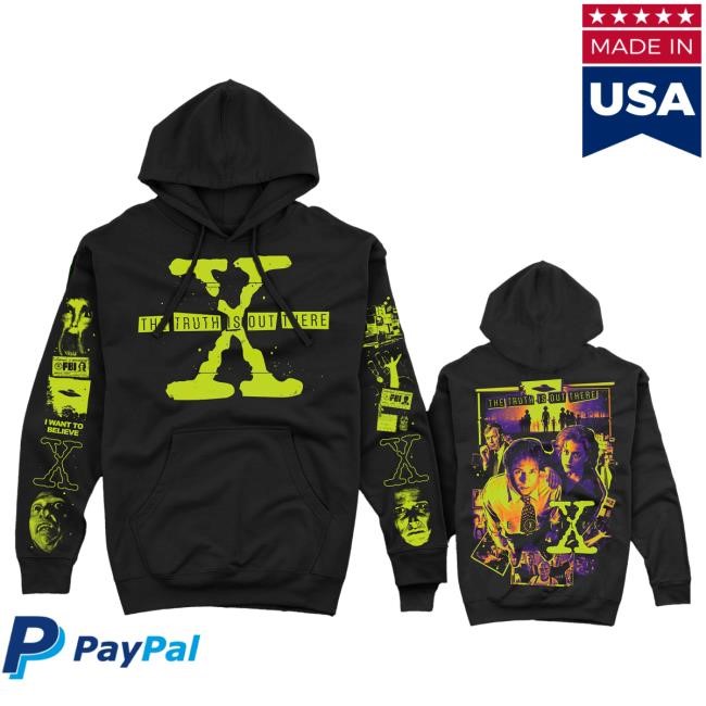 The X-Files Truth Pullover hoodie Creep-O-Rama Scene-ready