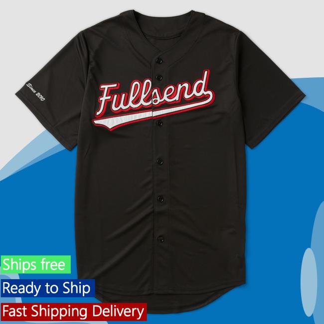 Full Send Merch Slugger Baseball Jersey