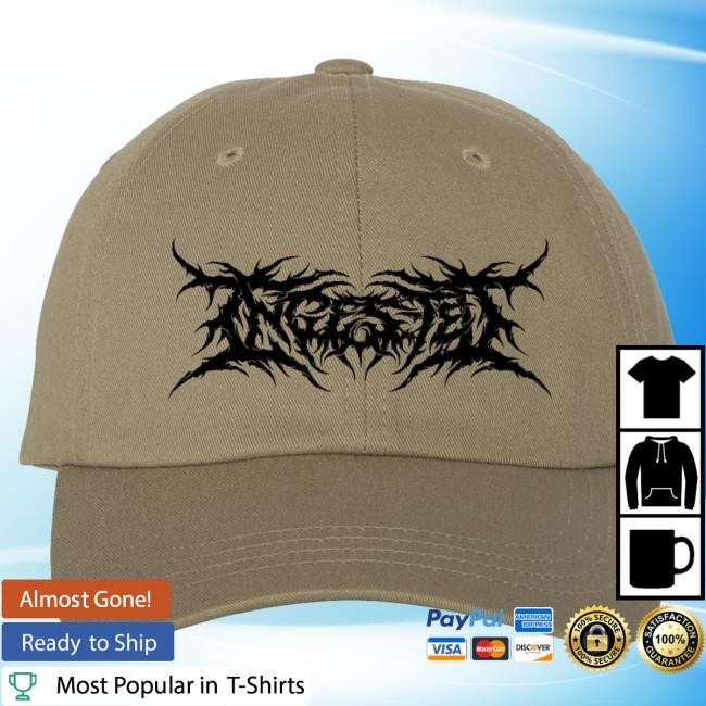 Official Indie Merch Store Shop Ingested "Logo" Dad Hat IndieMerchStore