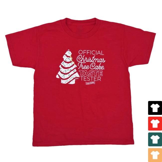 Official Christmas Tree Cake Taste Tester Shirts