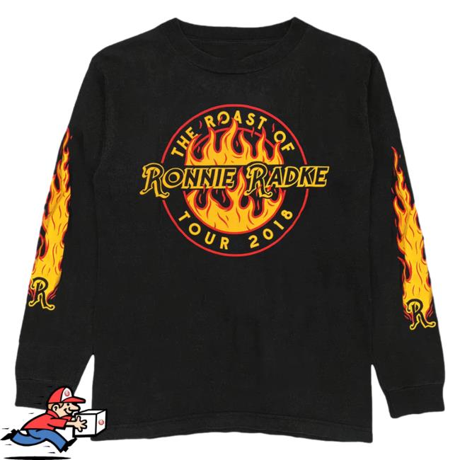 Official Falling In Reverse Merch Radke Roast 2018 Tour Long Sleeve Tee Shirt FallingInReverse