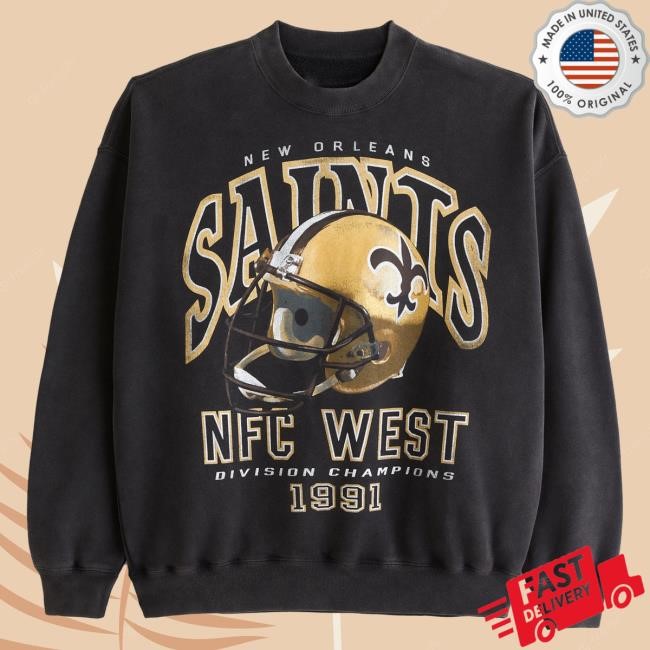 Official Abercrombie And Fitch Shop New Orleans Saints Graphic Sweater NFL by Abercrombie