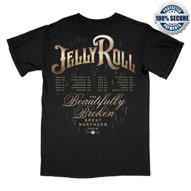 Jelly Roll Rain Tour T Shirt