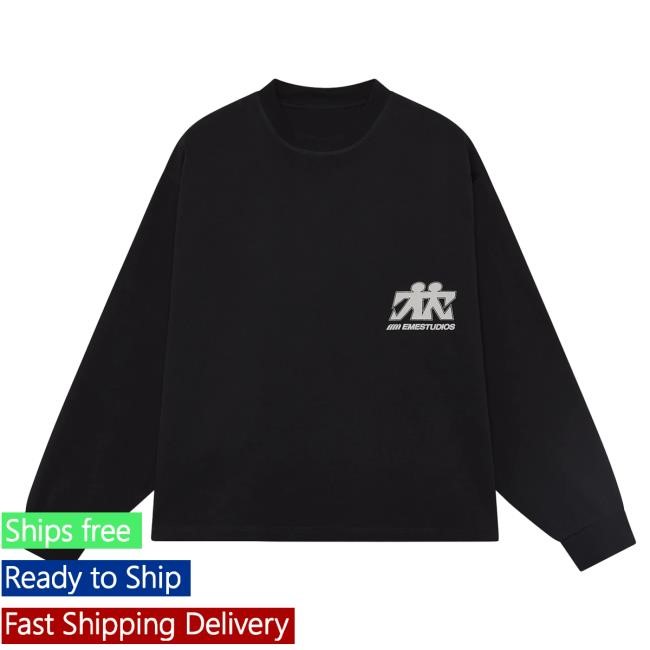 Official Eme Studios Clothing Store Mbuddy Shadow Long Sleeve Tees EmeStudios