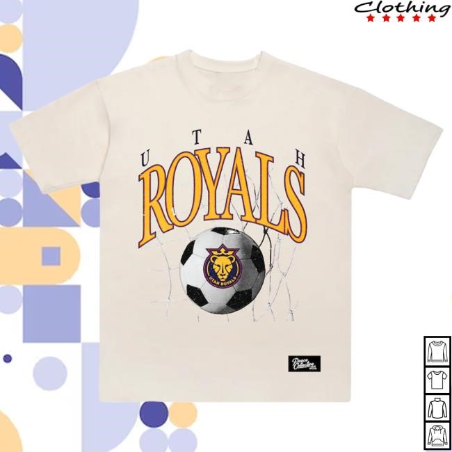 NWSL Shop Store Merch Official Unisex Utah Royals Heavyweight Top Shirt