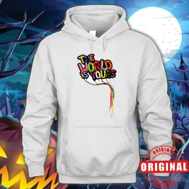 Official Sue Tsai The World Is Yours T-Shirt Official Sue Tsai The World Is Yours Tee