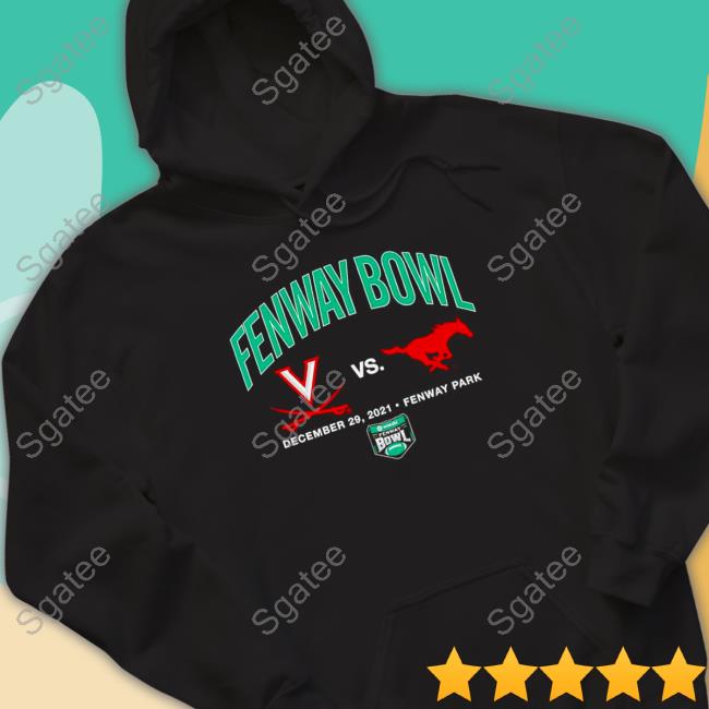 Virginia Cavaliers vs SMU Mustangs 2022 Fenway Bowl Dueling t shirt Official Virginia Cavaliers vs SMU Mustangs 2022 Fenway Bowl Dueling shirt