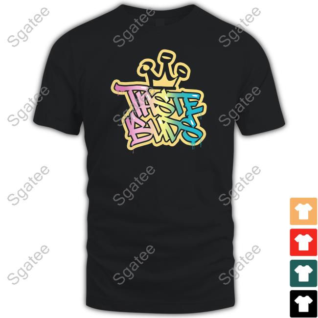 No Presh Merch Taste Buds Graffiti Crewneck Sweatshirt