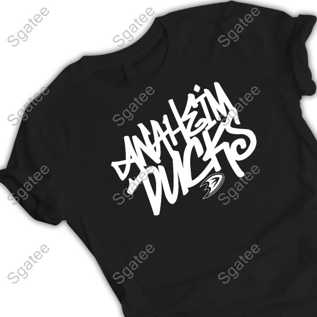 Anaheim Ducks Levelwear Richmond Graffiti Shirt